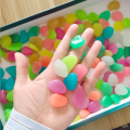 Radium Stone Colorful Luminous Glowing Pebbles for Decoration 100 pes. 