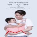 Easy Storage Fabric Adjustable Baby Sling Wrap Support Cloth Dual Use Baby Carrier Soft Wrap Baby Wrap Suspenders Baby.