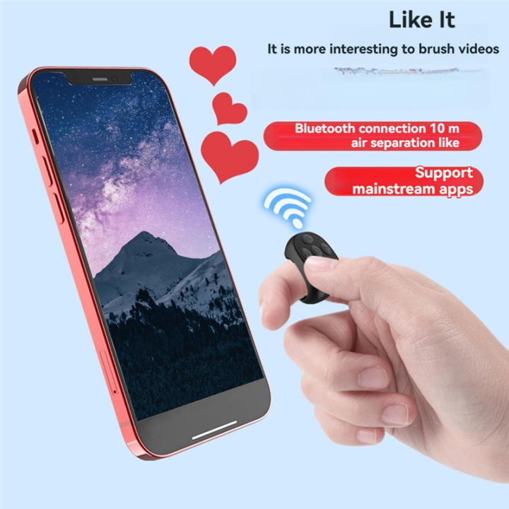 Wireless%20Bluetooth%20Air%20Mouse%20Mobile%20Selfie%20Lazy%20Instant%20Remote%20Control%20for%20Pad%20Phone,%20Scroller%20Remote%20-%20Image%204