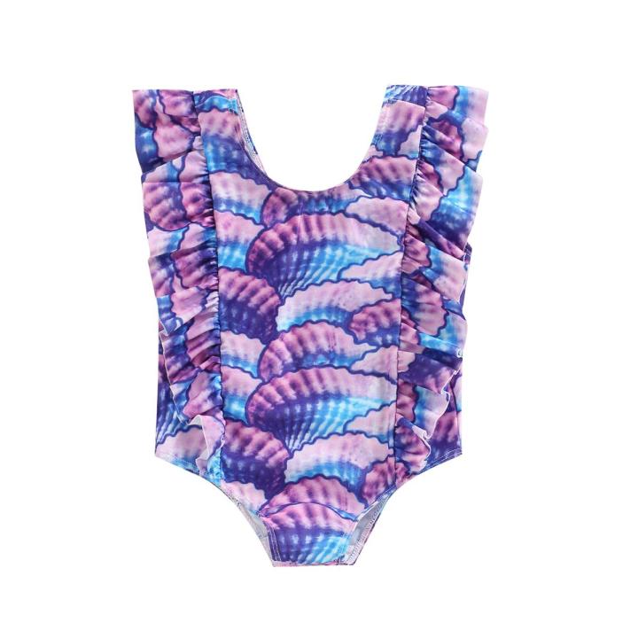 Child Seashell Tank Bodysuit