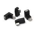 USB 2.0 Male to Female Angled Adaptor L Shaped Extension Connector BDM.