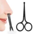 Scissors Nose Hair Rounded Tip Moustache Beard Facial Eyebrow Scissor.