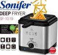 Sonifer SF-1019 Stainless Steel Electric Mini deep fryer 1000w 1.5L. 