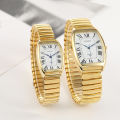 Romaji elastic band middle-aged elderly xapwv couple watch fashion cross border ladies quartz watches men's watches wholesale.