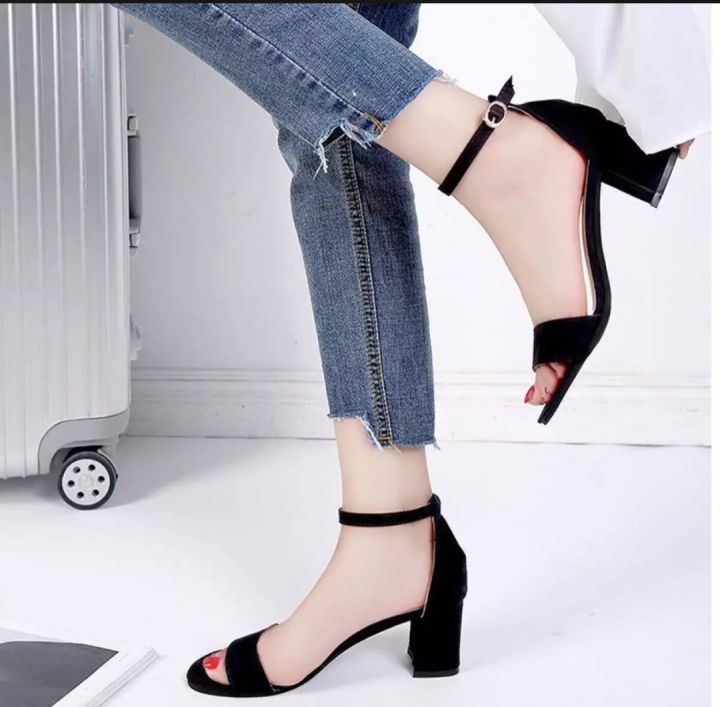 Semi-Pencil%20Heel%20Handmade%20Sandals%20for%20Women,%20PU%20Leather%20-%20Image%204