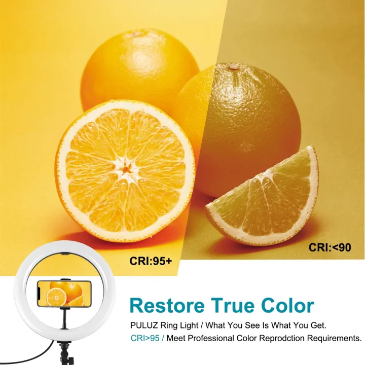PULUZ%2010.2%20inch%2026cm%20Ring%20Curved%20Light%20+%20Desktop%20Arm%20Stand%20USB%203%20Modes%20Dimmable%20Dual%20Color%20Temperature%20LED%20Vlogging%20Selfie%20Photography%20Video%20Lights%20with%20Phone%20Clamp(Black)%20-%20Image%208