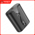 Hoco Q3 Pro 10000mAh Power Bank | PD 20W + QC 22.5W Dual‑Port Fast Charge | 18W Type‑C/Micro‑USB Input | LED Display | Slim 81×59×25 mm. 