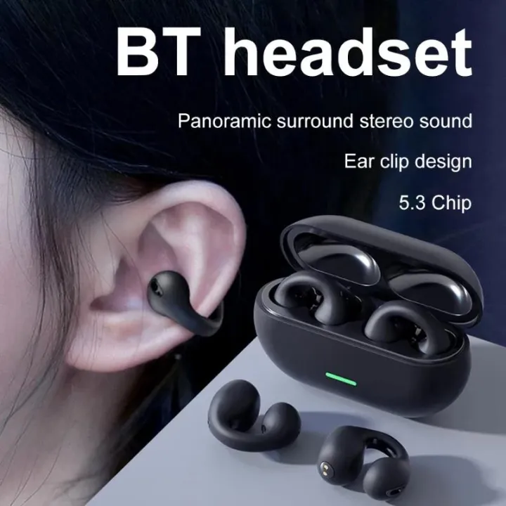 NEW%20T75%20Wireless%20Earbuds%20Stereo%20Bass%20Sports%20Headset%20Ear-Clip%20Bluetooth%20Headphones%20Bone%20Conduction%20Earphone%20with%20Mic%20For%20Phone%20-%20Image%203