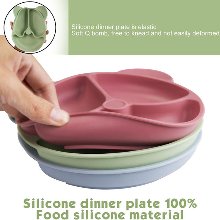 Cartoon%20Bear%20Shaped%20Baby%20Silicone%20Plate%20Cute%20Portable%20Suction%20Plate%20Kids%20Divided%20Plate%20Non-Slip%20Strong%20Suction%20Dishes%20for%20Baby%20Toddlers%20-%20Image%205