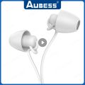 Soft Sleeping Headphone Silicone Anti-fold Headset In-Ear Earphones With Noise Cancelling 3.5mm Headphones Universal For Huawei. 
