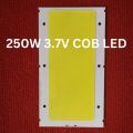 250W COB WHITE Color 250W 3.7V Size 197x108mm COB SMD LED Light Chip White COB LED Light 3.7V COB LED Light 250W COB Light COB LED Chip 3.7V COB LED Chip 250W Light Bulbs. 