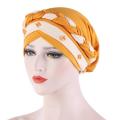 Women Twisted Braid Turban Hat Hijab Cap Beading Hair Head Cover Headwear. 