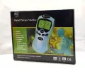 8 In 1 Digital Therapy Machine  Electric Muscle Stimulator Device With Acupuncture & Vibration  Pain Relief Pulse Massager, 4 Pads With Palm Device, Battery & Electric Operated. 