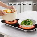 Electric Warming Plate Food Warmer Hot Placemat Electric Hot Plate Placemat Long Lasting Warming Plates for Home Dinner Plate. 