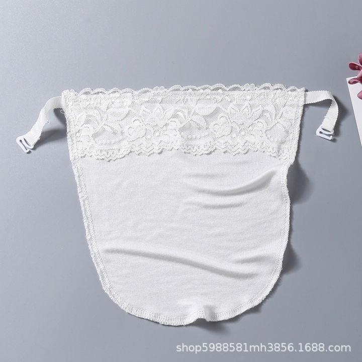 Anti-exposure%20Hook%20covering%20cloth%20one-piece%20tube%20top%20women's%20lace%20chest%20block%20summer%20thin%20chest%20pad%20inner%20wear%20-%20Image%204