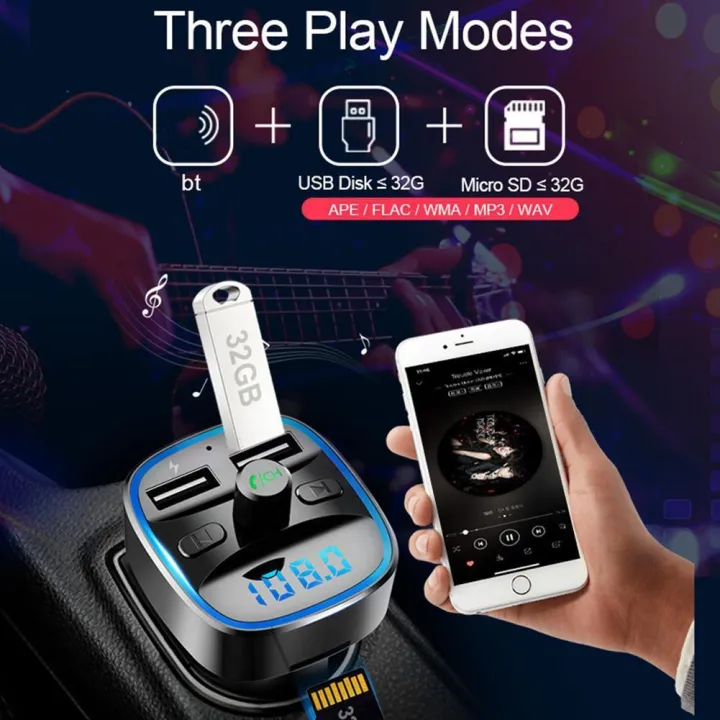 T25%20Bluetooth%20FM%20Transmitter%EF%BC%8CMultifunction%20Wireless%20Car%20MP3%20Player,FM%20Radio%20Transmitter%20Adapter%20with%20Hands-free%20Calling,%20Voice%20Navigation%20-%20Image%206