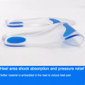 Silicon Orthopedic insoles for Shoes Women Men Flat Foot Arch Support Shoe Pad Shock Absorption Plantar Fasciitis Relief Insoles.