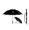 BMW Single Layer Foldable Umbrella 28" Black. 