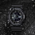 (Ready Stock) G .Shock  GA110 Men Watch Sport Watch Dual Time Display Water Resistant Shockproof and Waterproof World Time LED Auto Light Sports Wrist Watches with 2 Year Warranty GA-110-1B. 