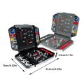 【happy one】Battleship Game Interesting Puzzle Chess Toy Tabletop Game Board Game Marine Strategy Family Games Two Players. 