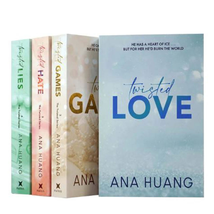 Twisted Series  (  Twisted Love, Twisted Games, Twisted Hate, Twisted Lies  )  By Ana Huang  ( Premium Paper and Matte Covers )