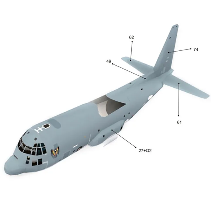 NIC%20YCG%20Buytra%20AC130%20Ghost%20Aerial%20Gunship%20Aircraft%20Paper%20Model%20Military%20Fighter%20Paper%20Model%20-%20Image%208