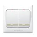 Super Star Rose 10A 2 Gang Electrical Wall Switch Two 2Gang. 