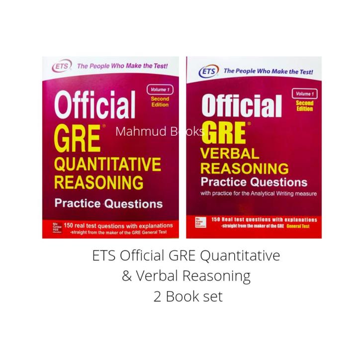 ETS Official GRE Quantitative & Verbal Reasoning