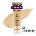 New Miss & Mrs HD Water Proof Matte Conceler & Full Coverage Foundation(02 LIGHT GOLDEN). 