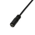 1x Micro/Mini USB 5 Pin Male To 3.5mm Female Jack AUX Audio Sync Headphone Adapter Cable Cord 30cm.