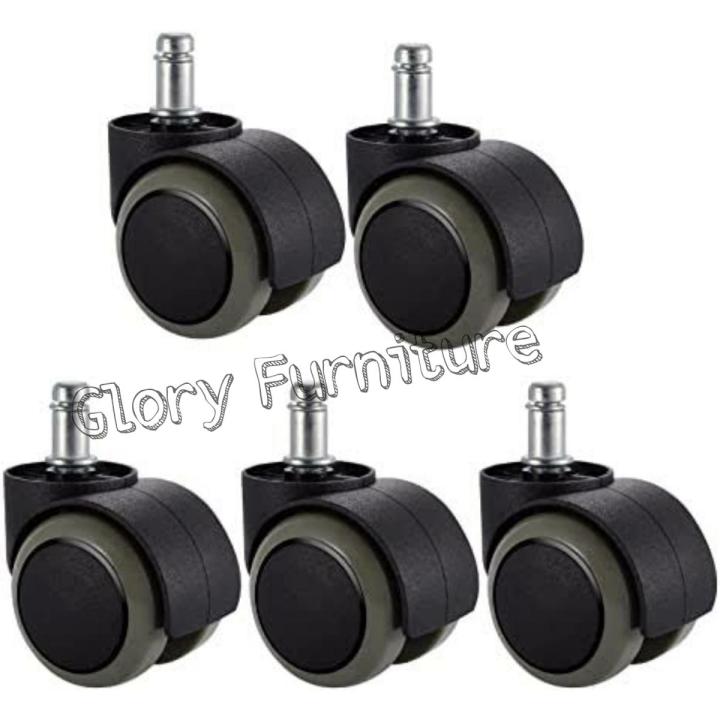 Chair Components Pu Casters 5 piece