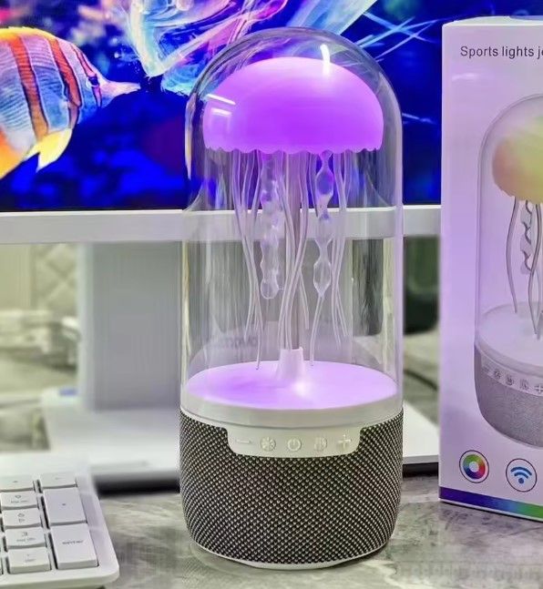 MAX-113 Jellyfish Bluetooth Speaker – Stunning Light Show & Powerful Audio Output | MNK SHOP