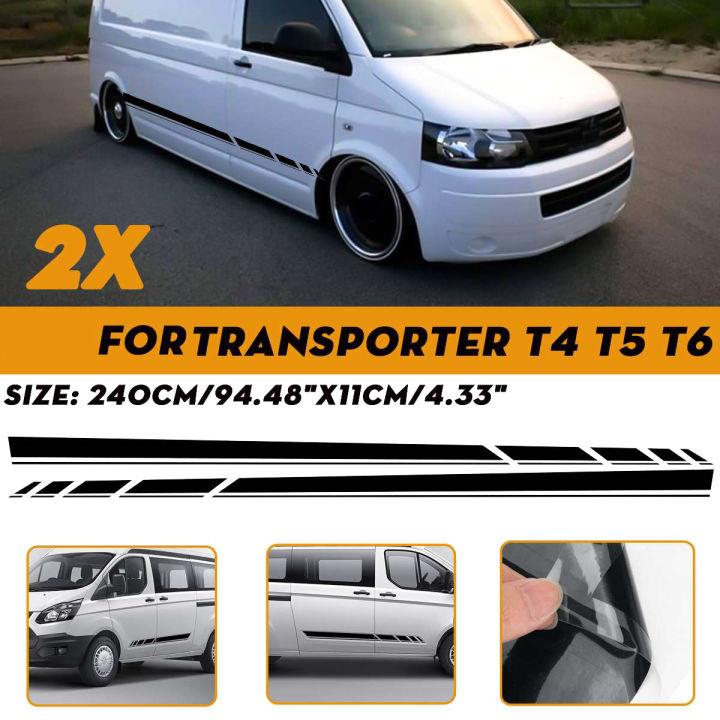 2Pcs%20Car-Styling%20Side%20Auto%20Body%20Side%20Strips%20Vinyl%20Decal%20Stickers%20for%20Transporter%20T4%20T5%20T6%20Van%20-%20Image%208