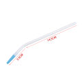 10Pcs Dental Clinic Disposable Surgical Suction Tips Suction Tube Long Slim Type. 