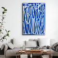 Abstract Picture Black White Symbol Picture Poster Wall Painting Canvas Decorative Painting Home Decoration Art Wall.