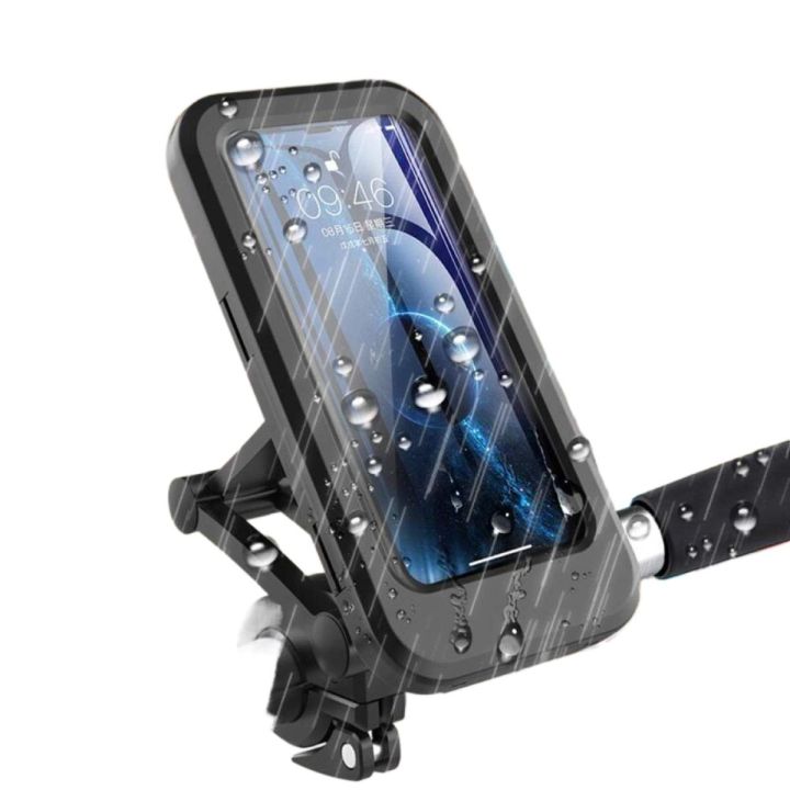 HL-69 Adjustable Waterproof Motorcycle Bike Phone Holder