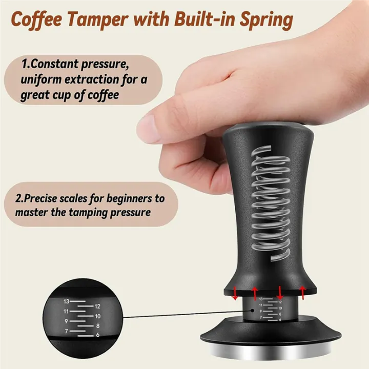 Coffee%20Espresso%20Tamper%2051mm%20with%20WDT%20Tool%20Calibrated%20Spring%20Loaded,%20with%20Silicone%20Mat,%20for%20Espresso%20Coffee%20Machine%20Durable%20Easy%20Install%20Easy%20to%20Use%20-%20Image%208