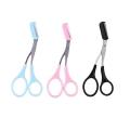 OMQAIO 3PCS Beauty Makeup Grooming Eyebrow Eye Cosmetic Tool Eyebrow Trimmer Hair Remover Comb Eyelash Hair Clips.