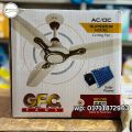 GFC Solar Superior Model Ceiling Fan 56 Inch Remote Control (AC+DC). 