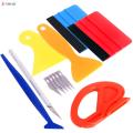 Happy Night Car Film Wrap Tools Kit Squeegee Set Vinyl Scraper Cutter for Vehicle Window Tint Wrapping Tools Vinyl Spatula Car Accessories. 
