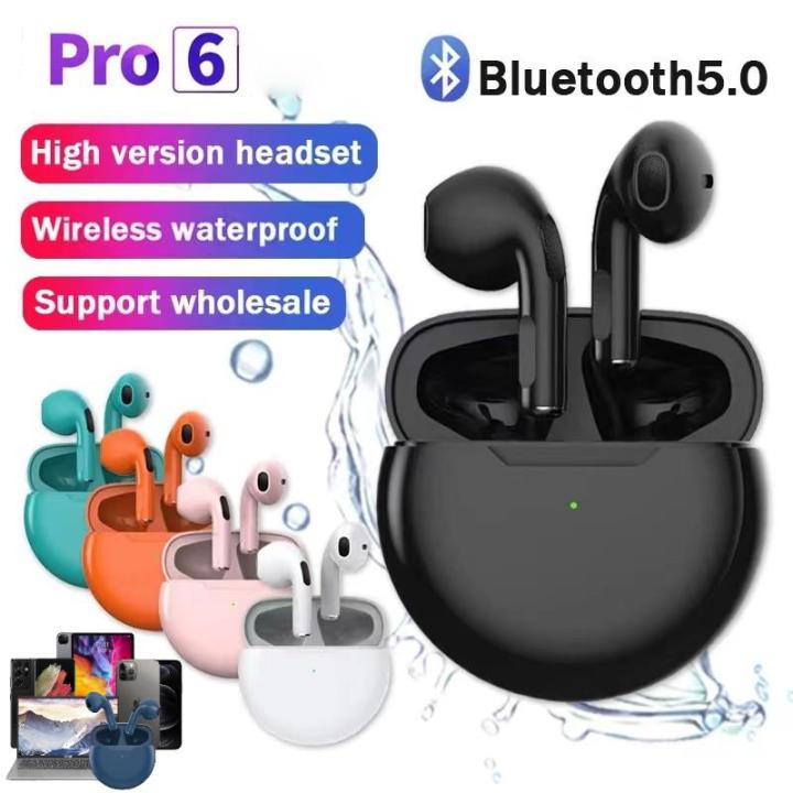 Pro%206%20Wireless%20Bluetooth%20Headphones%20TWS%20Earphones%20Mini%20Heaset%20with%20Charging%20Case%20Earbuds%20for%20All%20Phone%20Huawei%20iPhone%20-%20Image%202