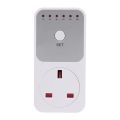 Smart Control Countdown Timer Switch Plug-In Socket Auto Shut Off Outlet.