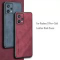 for Realme 9 Pro + / Realme 9 Pro Plus 5G Case Soft Pure Leather Slim Matte Back Cover. 