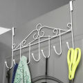 Door back hook non-perforated wall hanger door hanger wall hanger non-marking clothes hood hook one piece wholesale. 