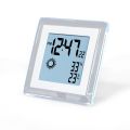 LCD Multi Function Electronic Alarm Clock Human Body ensor Weather Forecast Temperature and Humidity Clock. 