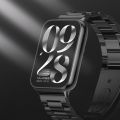 Mijobs Three-Bead Stainless Steel Watch Band For Xiaomi Mi Band 8 Pro.