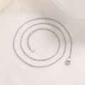 Douyin Kuaishou live broadcast imitation moissanite concentric knot gourd necklace women's fashion Baita light luxury Baita clavicle chain.