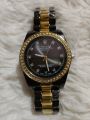 Analog Men's Luxury Stainless Steel Watch for Men-GOLDEN.