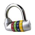 4 Digit Combination Padlock Number Lock Multifunctional Password Padlock for School Gym Locker.
