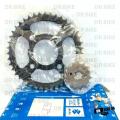 Chain Sprocket Set For Bajaj Discover 100cc/125cc Bajaj Motorcycle Market Product Long Lasting.. 